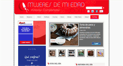 Desktop Screenshot of mujeresdemiedad.com