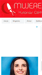 Mobile Screenshot of mujeresdemiedad.com